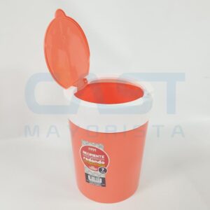 RECI DE RESIDUO REBATIBLE 7L REDONDO (712231) Art. CT712231