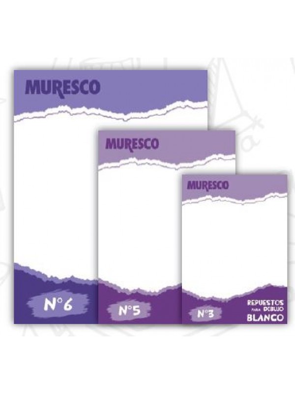 REPUESTO CANSON BLANCO N3 MURESCO LUMA Art. ML358001