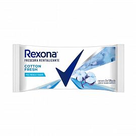 Rexona Jabn 3 Unidades x120g Cotton Fresh Art. ER3370