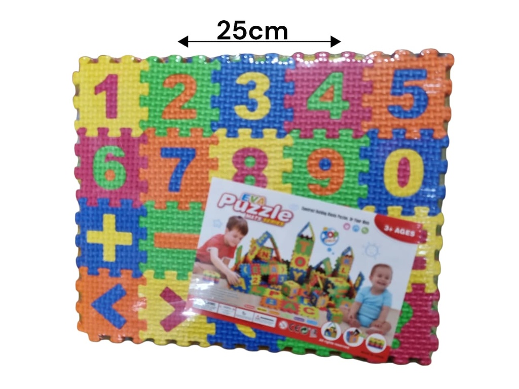 ROMPECABEZAS GOMA EVA NUMEROS Art. NR623438