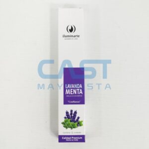 SAHUMERIO INDIA X12 LAVANDA MENTA LINEA BLANCA Art. CTBLANCA