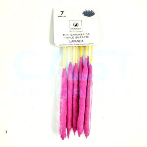 SAHUMERIO MINI TRIPLE EMPASTE X7 LAVANDA Art. CTLAVANDA