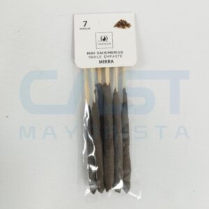 SAHUMERIO MINI TRIPLE EMPASTE X7 MIRRA Art. CTMIRRA