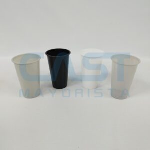 SET DE 10 VASOS GEO 500ML EN BOLSA BASICO Art. CTBASICO