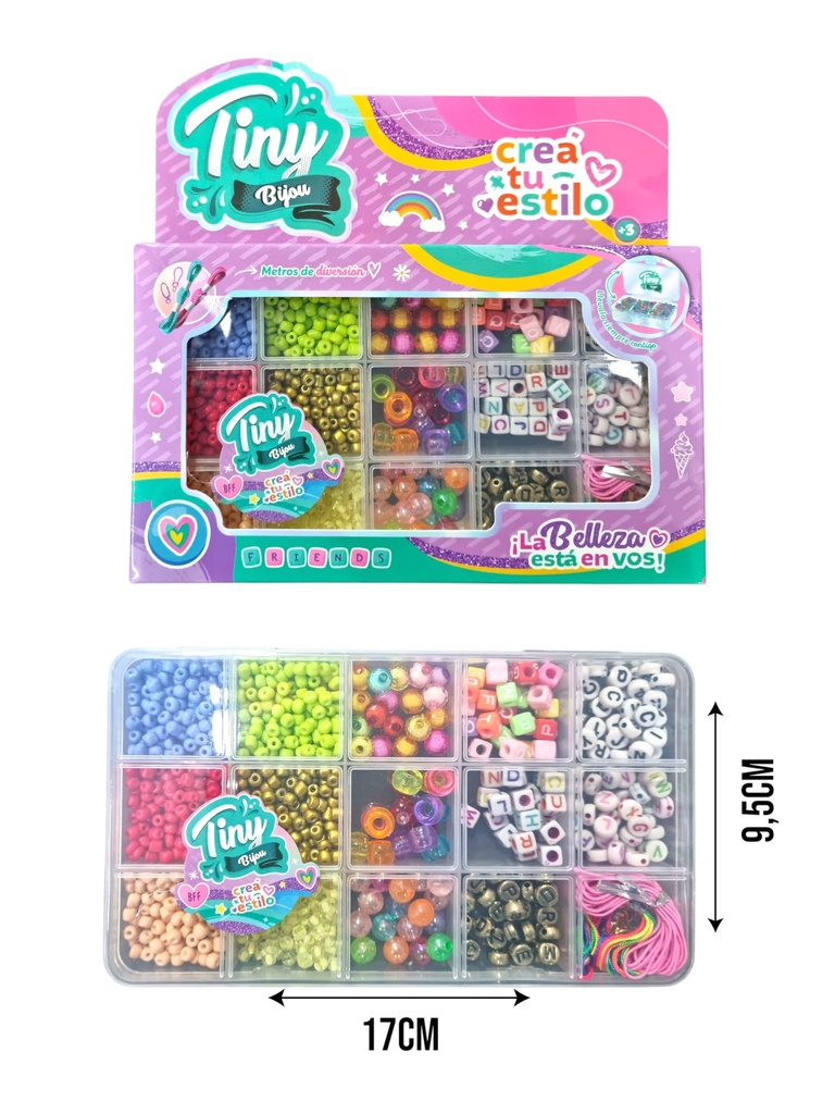 SET DE BIJOUTERIE CAJA PLASTICA Art. NR54931
