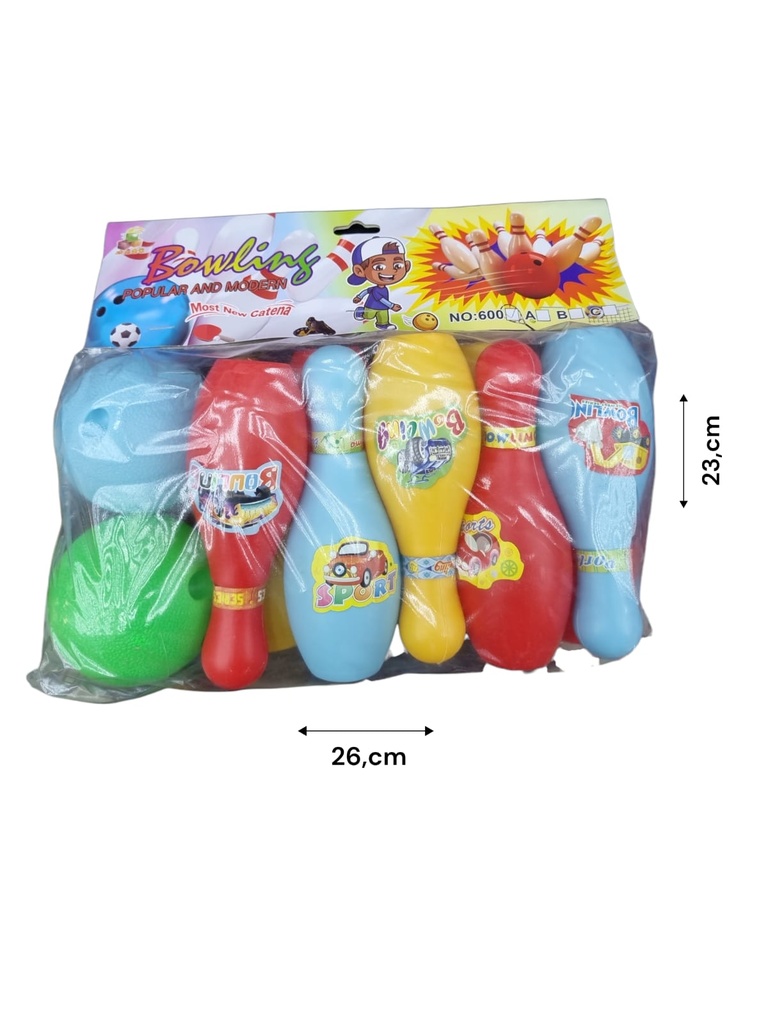 SET DE BOWLING EN BOLSA Art. NR622808