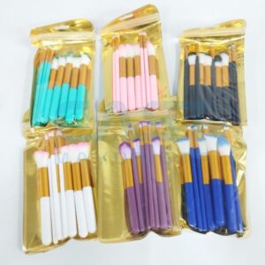 SET DE BROCHAS {WB167} MAQUILLAJE 10 PCS Art. CTPCS
