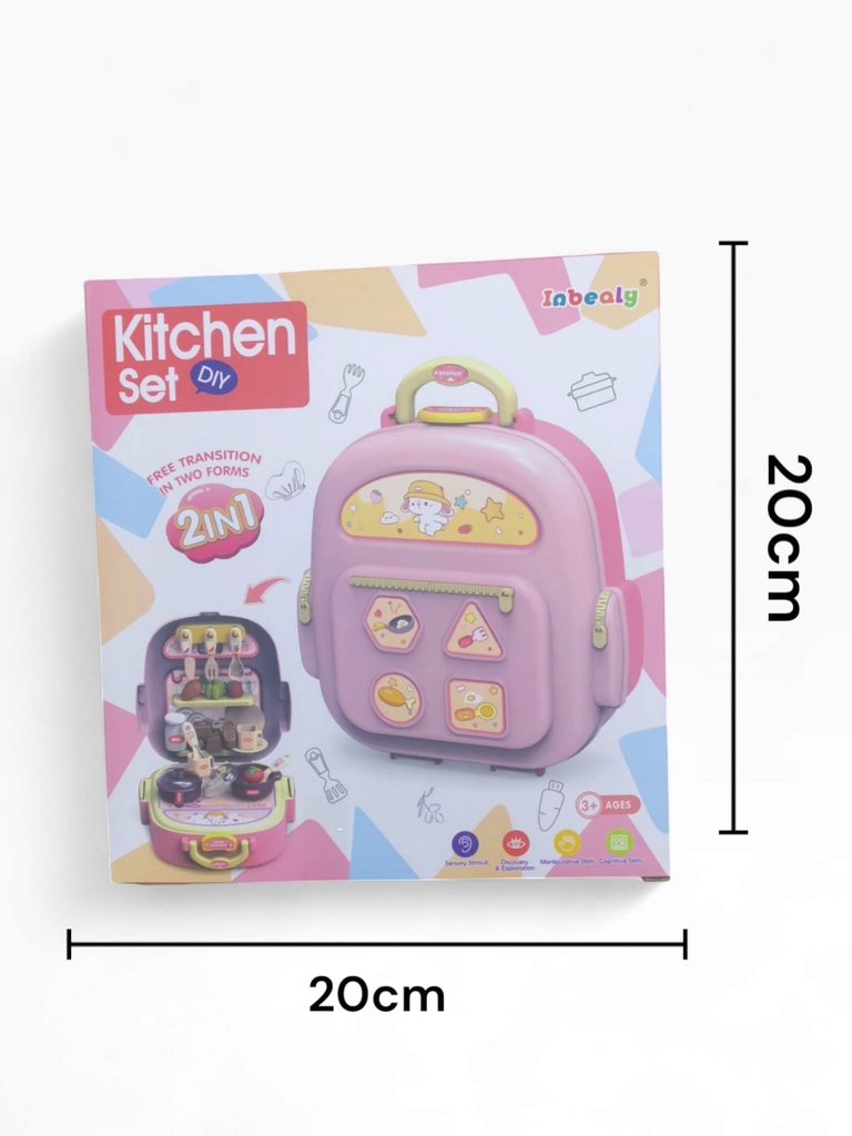 SET DE COCINA MOCHILA Art. NR622230