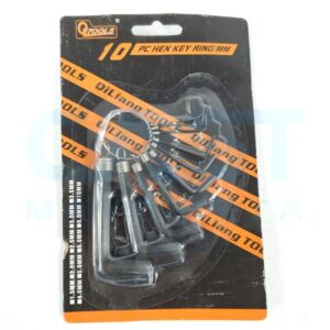 SET DE LLAVE ALLEN HEXAGONAL 10 PCS Art. CTPCS