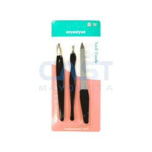 SET P MANICURA PEDICURA (MAB67) 3 PCS AOYASIYUE Art. CTAOYASIYUE