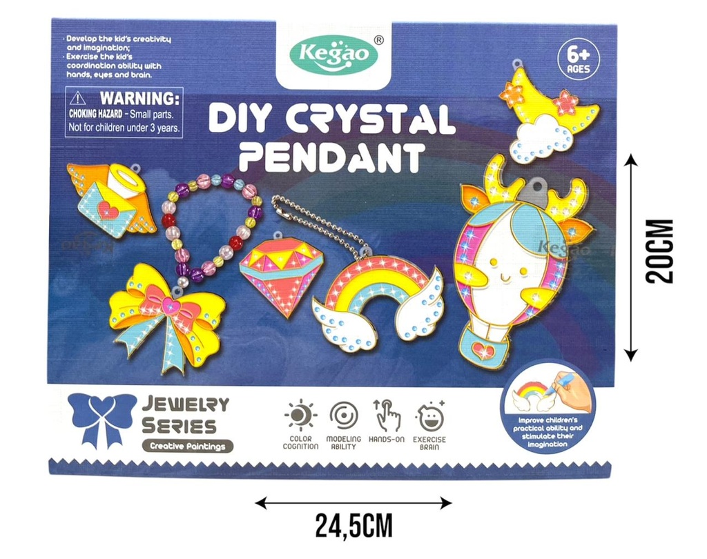 SET PARA ARMAR Y PINTAR BIJOU Art. NRSDD0926