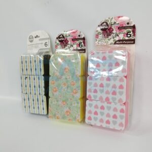 SET X6 ESPONJA DE COCINA Art. CTCOCINA