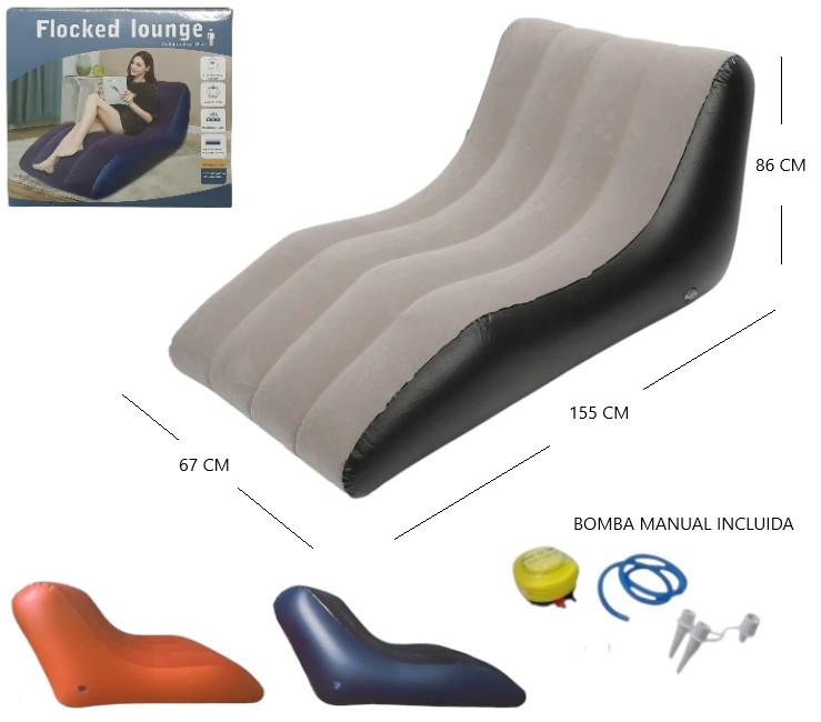 SOFA CAMA PUFF INFLABLE Art. ITISF160911