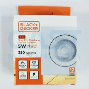 SPOT LED 5W ECO EMBUTIR FRIA CUADRADO Art. CTCUADRADO