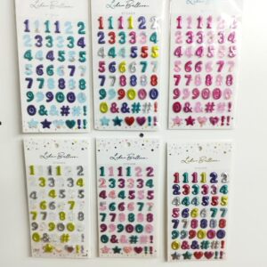 STICKERS DECO (FC118) YDS001012 PACK X12 Art. CTX12