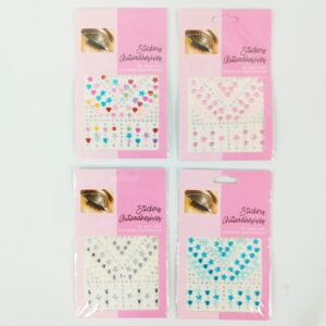 STRASS ADHESIVO {HM257} 3D NAIL ART PACK X12 Art. CTX12