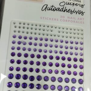 STRASS ADHESIVO {KCN160} REDONDO Art. CTREDONDO