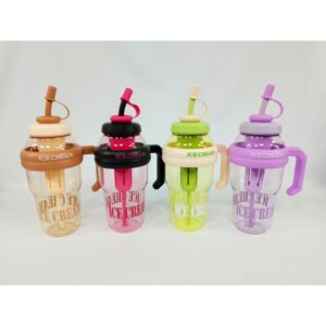 SUPER BOTELLA AGUA {BTL301} C MANIJA Y SORBETE Art. CTSORBETE