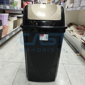 TACHO DE BASURA BASCULANTE (3486) 14L ECOBLACK Art. CTECOBLACK