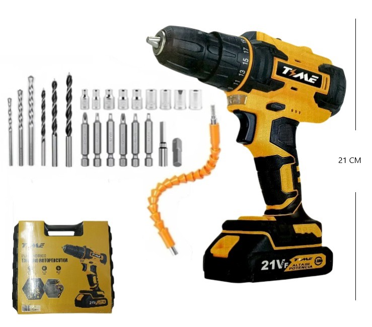 TALADRO INALAMBRICO 2BAT 21V C59509 Art. ITT130405