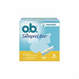 Tampon OB Medio x8Un Art. ER3051