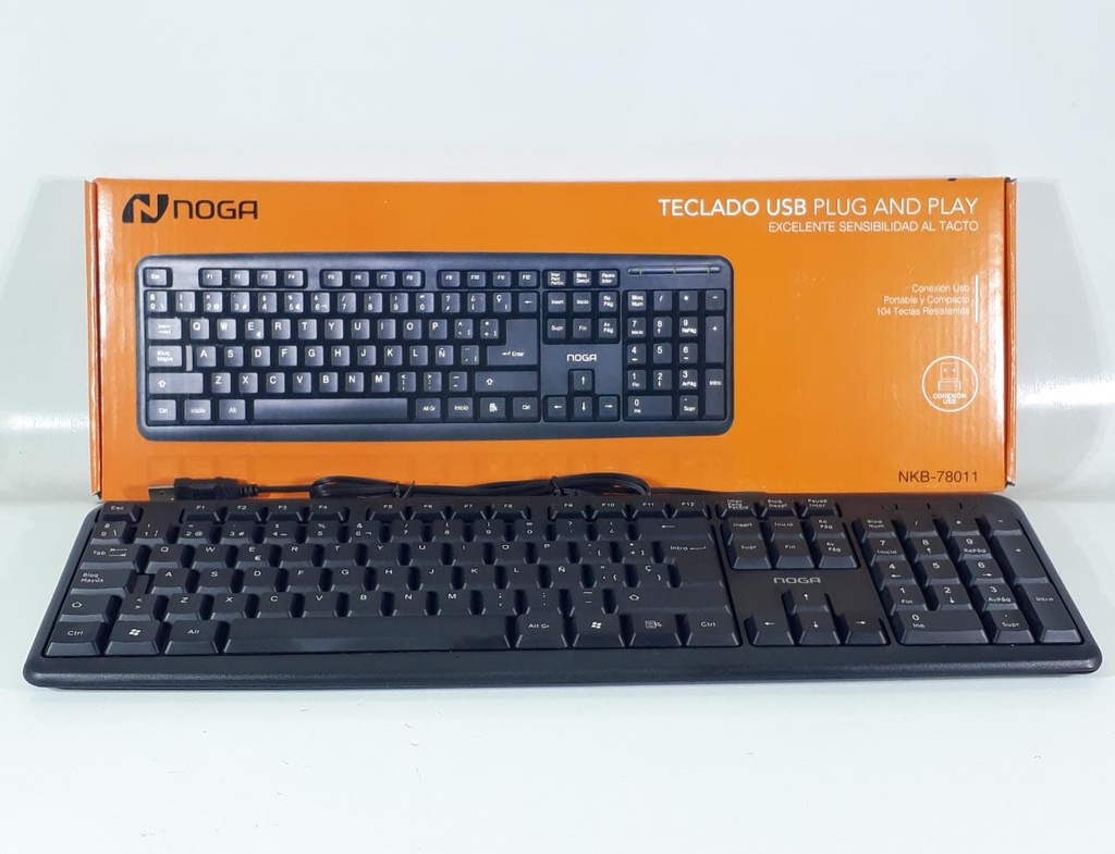 TECLADO USB NOGA NKB78011 Art. IT78005USB