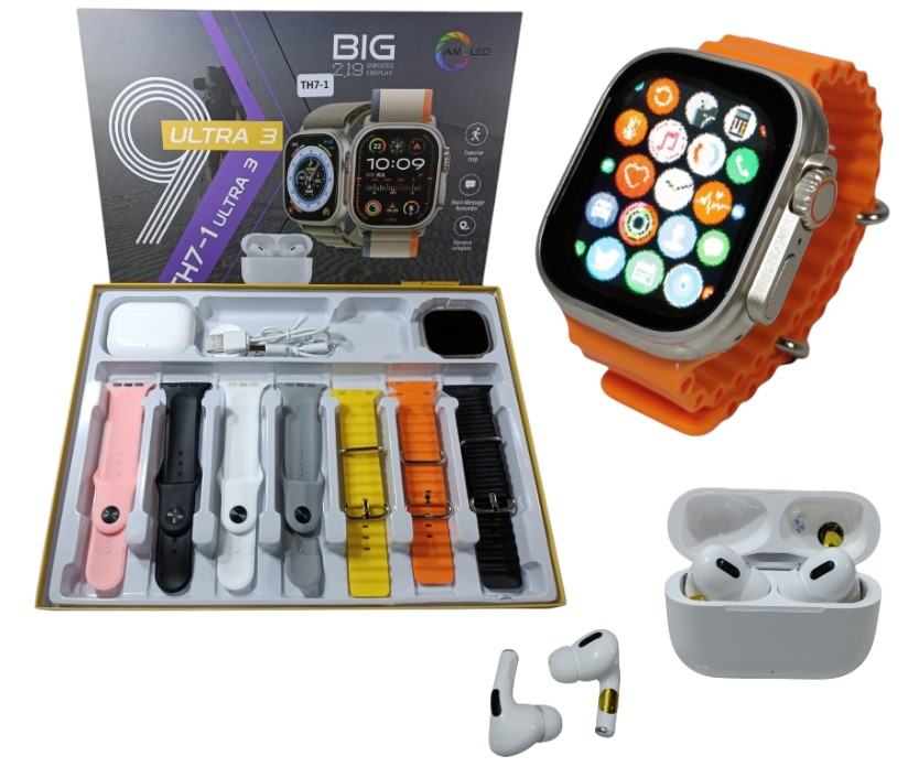 TH9 KIT AUR Y RELOJ SMART CMALLA INTERCAMBIABLE Art. ITTH71