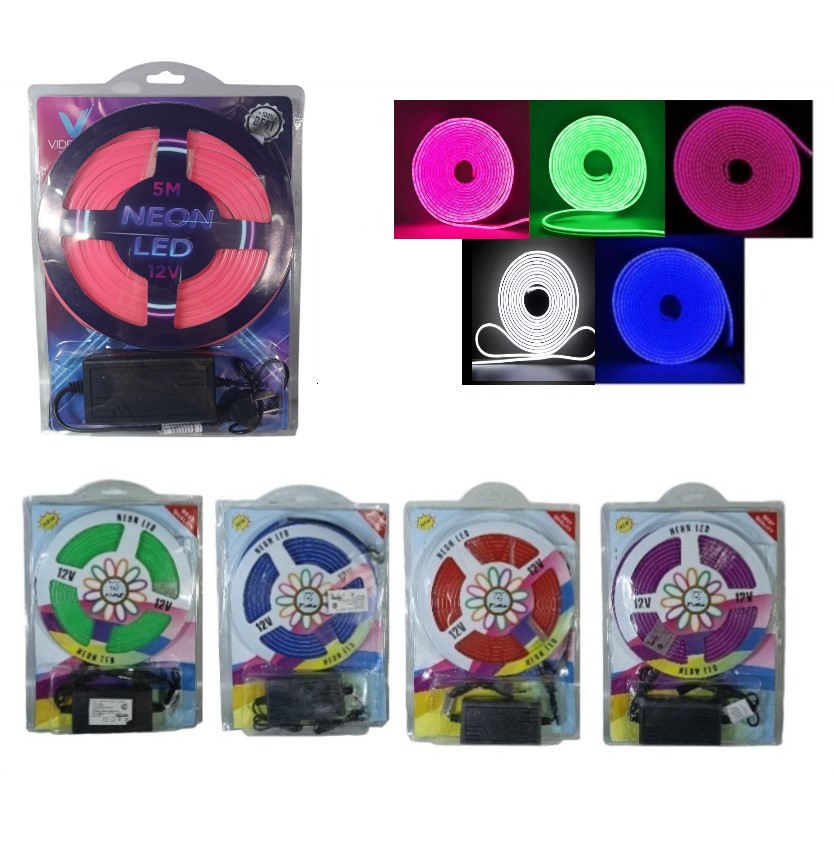 TIRA LED NEON 83095 DE 7COLOR 5M 9728 Art. ITLED9730