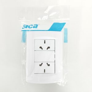 TOMACORRIENTE DOBLE SICA LIFE (MA116) Art. CTMA116