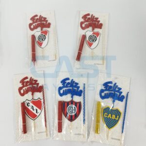 TOPPER C VELA Y BENGALA (025109) EN BL SURTIDO Art. CTSURTIDO