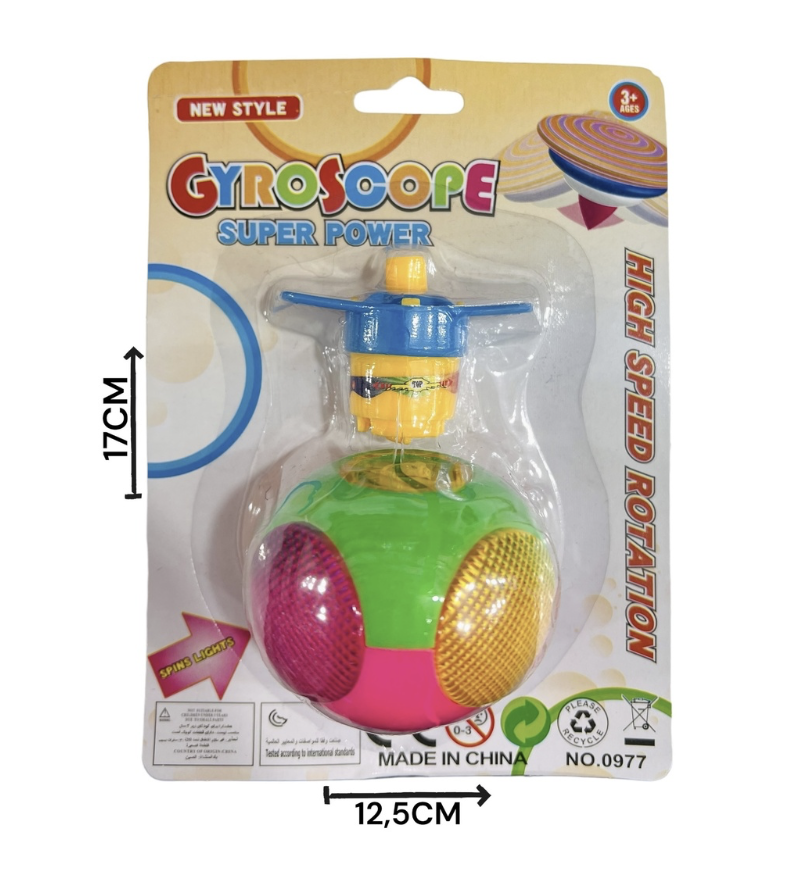 TROMPO BOLA CON LUZ Art. NR623163