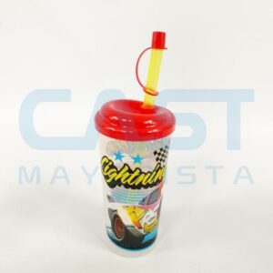 VASO ALTO TAPA C SORBETE CARS Art. CTCARS