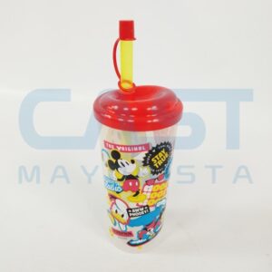 VASO ALTO TAPA C SORBETE MICKEY Art. CTMICKEY
