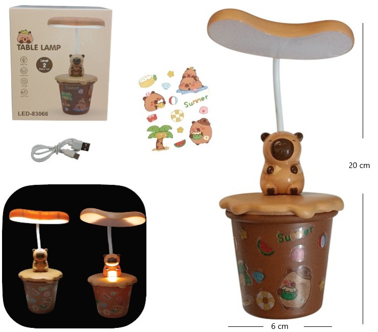 VELADOR CAPYBARA SY5512P Art. ITLED83066