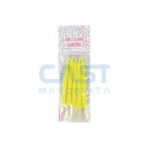 VELAS CORTAS X5 EN BOLSA Art. CTBOLSA