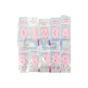 VELAS DE NUMEROS (0250097) EN BLISTER Art. CTBLISTER