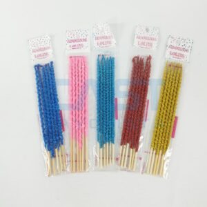 VELAS LARGAS (0250021) X6 EN BOLSA Art. CTBOLSA