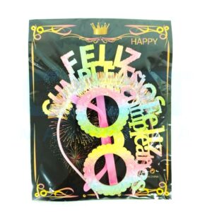 VINCHA MAS LENTES FELIZ CUMPLEANOS Art. CTCUMPLEANOS