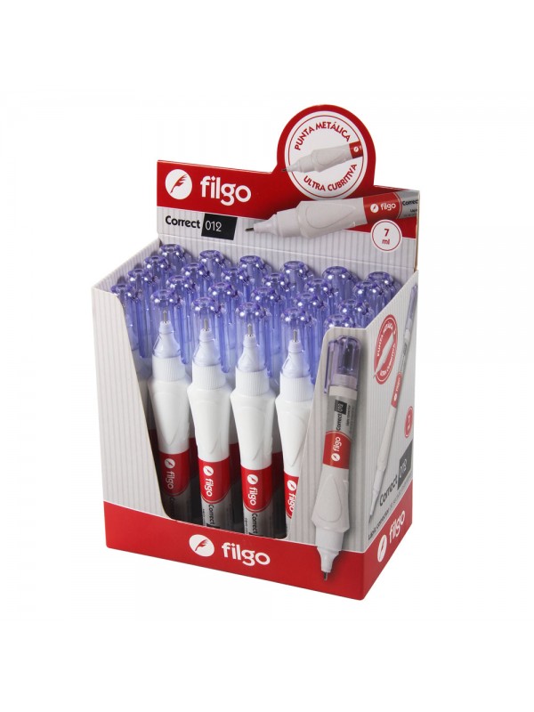 x24 CORRECTOR LAPIZ FILGO 7ml Art. ML455300