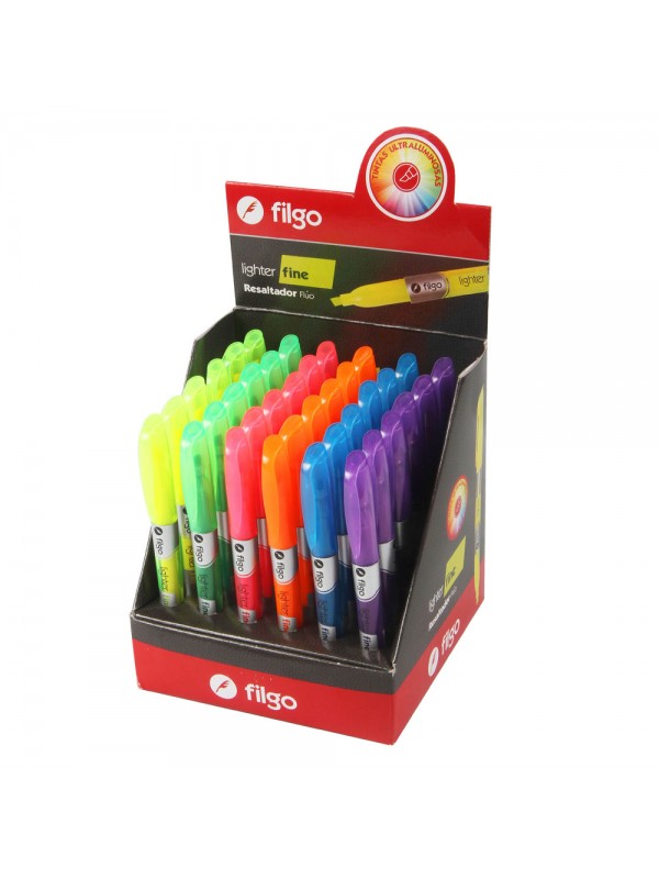 x36 RESALTADOR FINO FILGO SURTIDO Art. ML455390