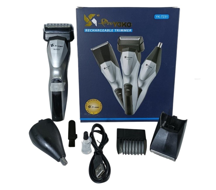 CORTA BARBA 3 EN 1 RECARGABLE DL-9049 XR7907