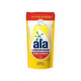 Ala Concentrado Detergente Limn DoyPack 450ml Art. ER3798