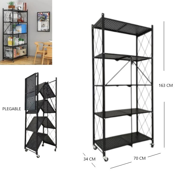 ESTANTE METALICO PLEGABLE Art. ITOR5LFS
