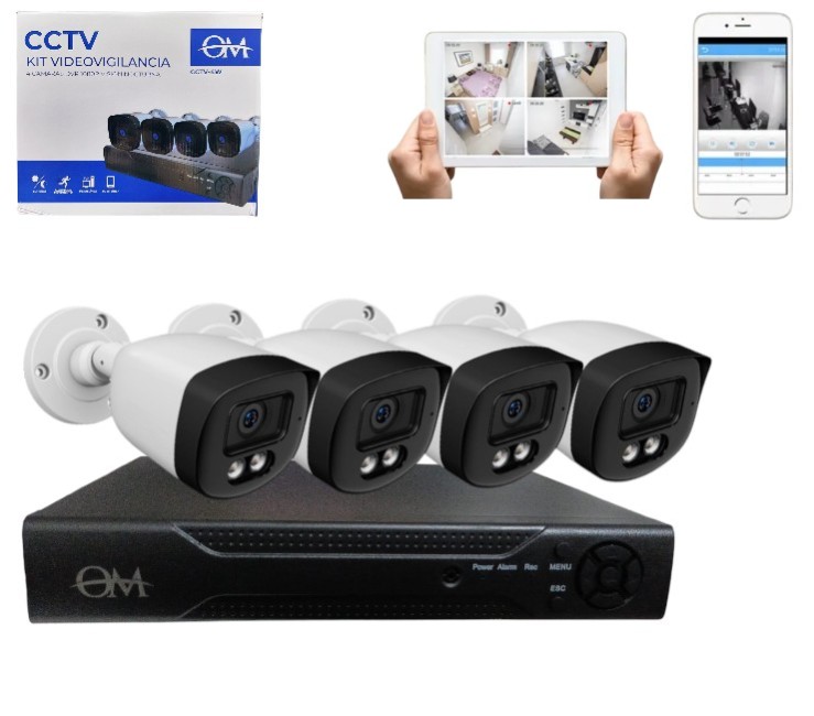 KIT DE CAMARA 1080P HD Art. ITCCTV4W