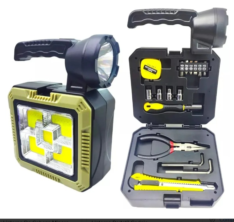LINTERNA Y HERRAMIENTA SOLAR 7739L Art. ITILU0113