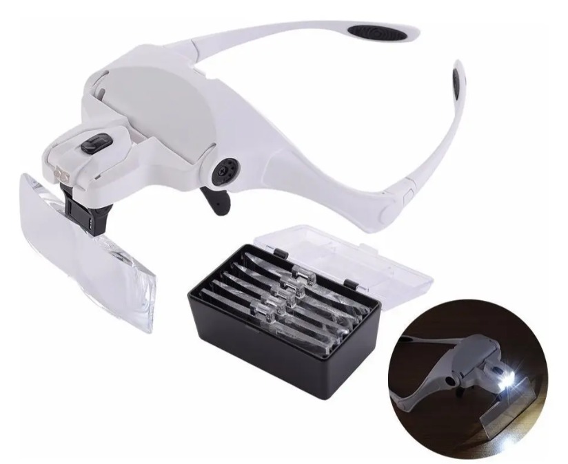 LUPA ANTEOJOS C2LED AJUSTABLE Art. ITMELECH70