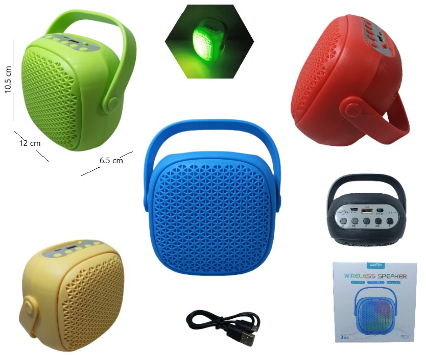 PARLANTE 3PLG BLUETOOHTFMMP3 Art. ITGTS1942