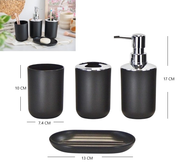 SET DE BAO 4PCS Art. ITHOG0670NEG