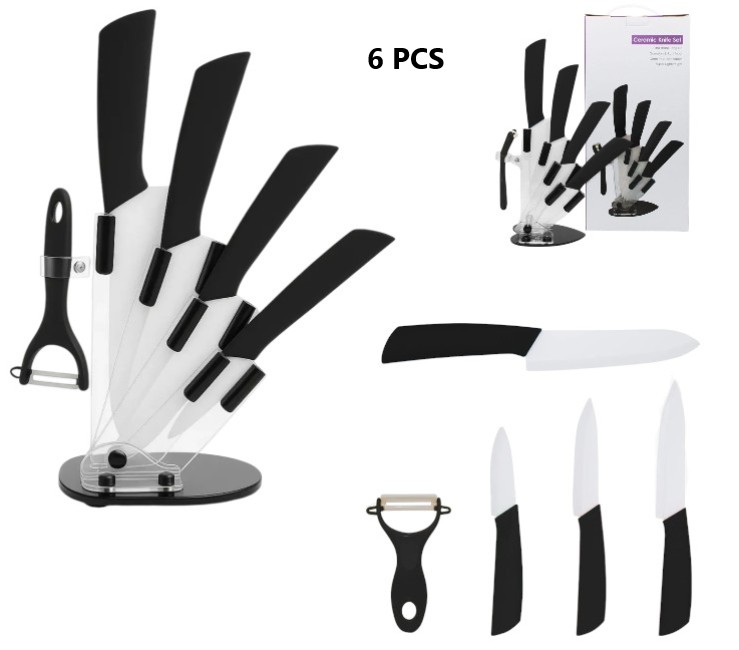 SET DE CUCHILLOS DE CERAMICA CBASE Art. ITMELECH170