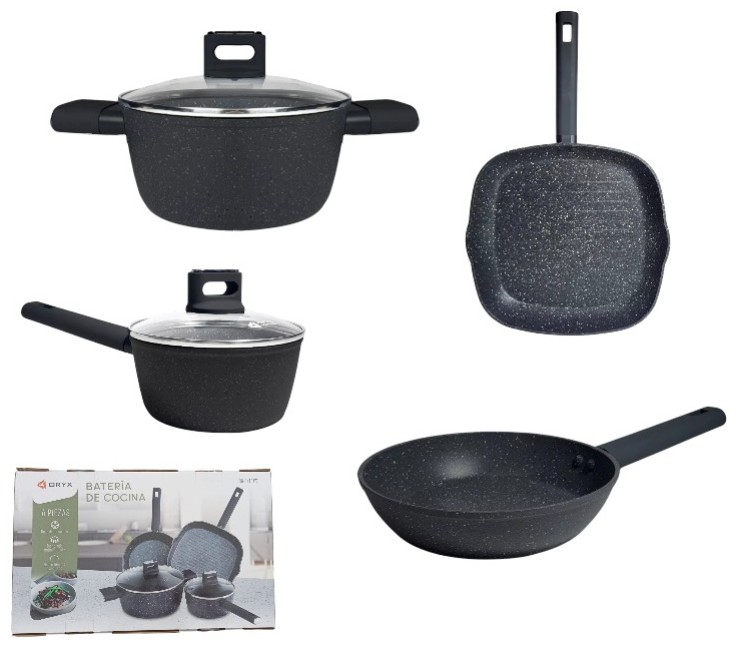 SET DE OLLAS CON ESPESOR 6 PIEZAS Art. ITOREKT0477